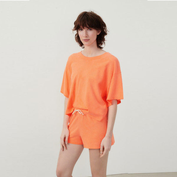 AMERICAN VINTAGE LOP02D t-shirt - orange fluo