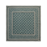 SKALL STUDIO Skall Classic Tørklæde 90x90 - Dark Green/Brown
