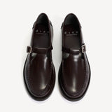 DICO T-bar moccasin loafer - bordeaux