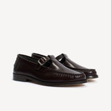 DICO T-bar moccasin loafer - bordeaux