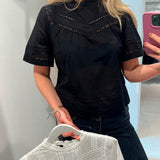RAILS Daisy bluse - sort