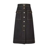 DEA KUDIBAL DanicaDEA denim nederdel - Raw blue