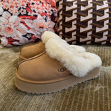 UGG Disquette slippers sko - Chestnut brune