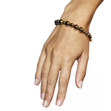LIÉ STUDIO Elly perle armbånd - guld