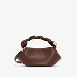 GANNI A7280 Ganni Bou Bag Mini taske - Chocolate Fondant