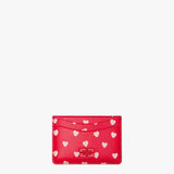 GANNI B3010086 Bou Card Holder Printed - Barbados Cherry