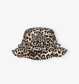 leopard mønstret bøllehat