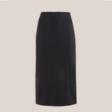 WOLFORD Midnight Grace Midi nederdel - sort