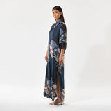 DEA KUDIBAL HelgaDEA silke kjole - Alepidia Blue