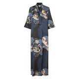 DEA KUDIBAL HelgaDEA silke kjole - Alepidia Blue