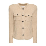 ISABEL MARANT Nelly jakke - ecru