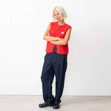 AMERICAN VINTAGE EAST19M strik vest - rød