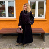 GANNI A7102 Hobo Mini Grained taske - chicory coffee