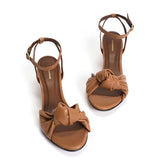 ANONYMOUS COPENHAGEN Aliza 50 stiletto shiny lamb sko - caramel