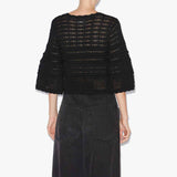 ISABEL MARANT Azelia strik top - sort