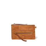 JEROME DREYFUSS Lucky Clutch taske - caramel brun ruskind
