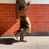 CLOSED Knit A-line nederdel - clover grøn