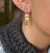 Ørestik med sten fra Leleah