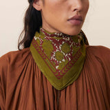 MOISMONT tørklæde N°680 - Khaki