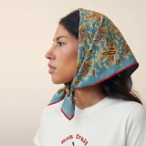 MOISMONT silke tørklæde N°763 - Cloud