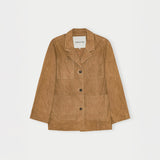 HERSKIND Meriam suede jakke - camel