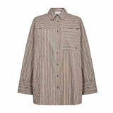 LEVETE ROOM Norah 1 skjorte - walnut combi