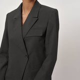 HERSKIND Oprah Regular Blazer - dark grey