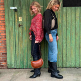 ISABEL MARANT Oskan Moon taske - cognac brun