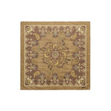 SKALL STUDIO Pippa 70x70 Tørklæde - Khaki Paisley Print