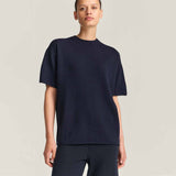 RHEA RHEA179 strik T-shirt - Navy
