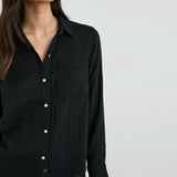 RAILS Ellis skjorte - sort