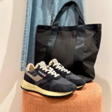 AUTRY Reelwind suede sneakers - crack hvid/sort