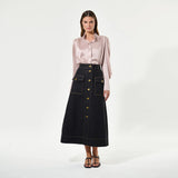 DEA KUDIBAL RobertaDEA silke skjorte - rosewater