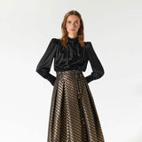 DEA KUDIBAL RobertaDEA silke bluse - sort