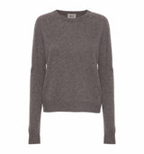 BETA STUDIOS Abbie O-neck Cashmere strik bluse - mole