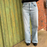 lige, brede Willow jeans fra Skall Studio