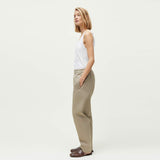 AIAYU Coco Pant Twill bukser - light vintage army