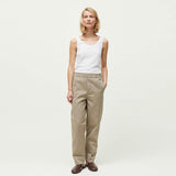 AIAYU Coco Pant Twill bukser - light vintage army