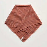 AIAYU Dewdrop silke tørklæde 65x65 - mix rust