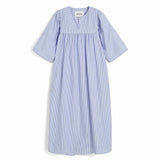 Stribet kjole i blå og hvid fra Aiayu