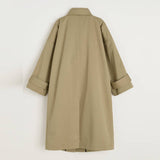 AIAYU Jo twill frakke - Classic Khaki