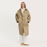 AIAYU Jo twill frakke - Classic Khaki