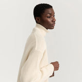 AIAYU Limon sweater - pure ecru