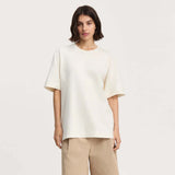 AIAYU Lui circular tee - Pure Ecru