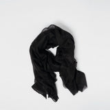 AIAYU Poon cashmere tørklæde - sort