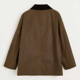 AIAYU Jamie Ripstop Oilskin Silkwax jakke - Bark