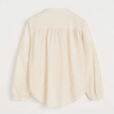 AIAYU Bibs cotton skjorte - Pure Ecru