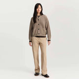 AIAYU Bine cardigan - Pure Soil