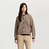 AIAYU Bine cardigan - Pure Soil