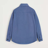 AIAYU Casy Cotton skjorte - Washed French Blue